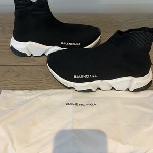 Balenciaga Speed Knit Trainer Black Size 36